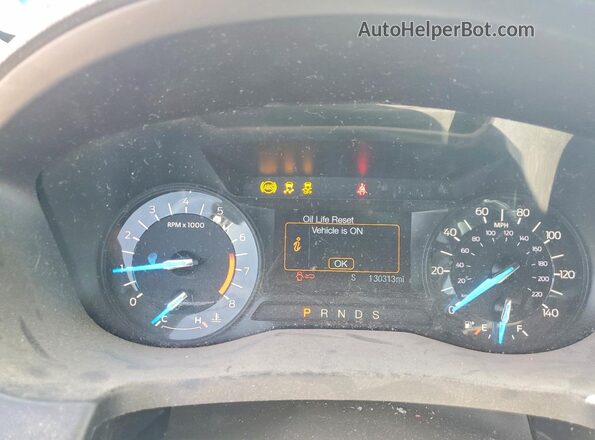1FM5K7D84HGE29150 2017 FORD EXPLORER Gray Սարքավորումների վահանակի տեսք