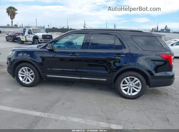 1FM5K7D84HGE38589 2017 FORD EXPLORER Черный Панорамный вид салона 360°