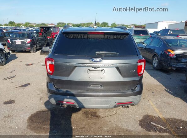 1FM5K7D84JGC69101 2018 FORD EXPLORER Gray 