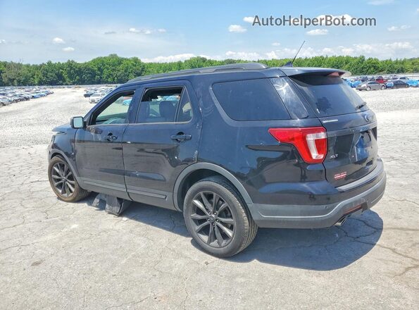 1FM5K7D84KGA84323 2019 FORD EXPLORER Black Задня ліва чверть