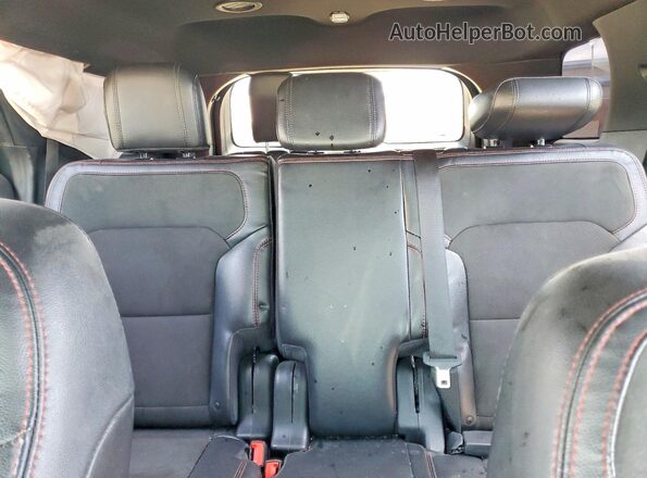 1FM5K7D84KGA84323 2019 FORD EXPLORER Black Вид задніх сидінь