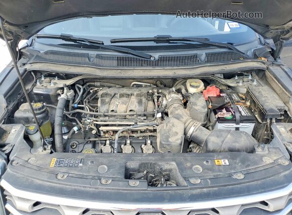 1FM5K7D85HGA69161 2017 FORD EXPLORER Gray Engine compartment view