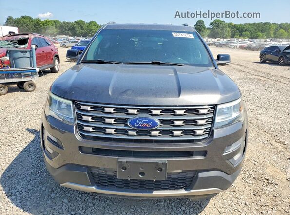 1FM5K7D85HGA80578 2017 FORD EXPLORER Gray Vista frontal