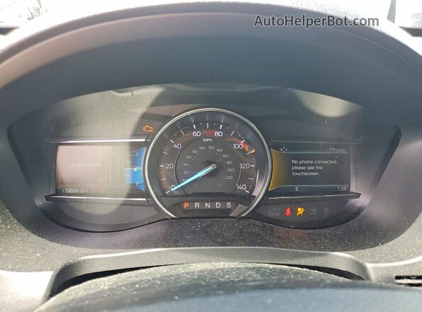 1FM5K7D85JGB41319 2018 FORD EXPLORER Gray Widok zestawu wskaźników