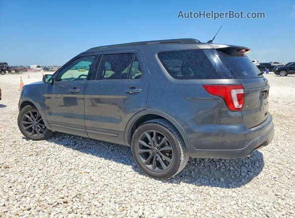 1FM5K7D85JGC13961 2018 FORD EXPLORER Black Задня ліва чверть