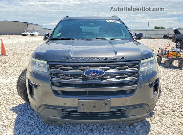 1FM5K7D85JGC13961 2018 FORD EXPLORER Black Вид спереду