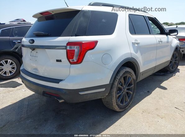 1FM5K7D85KGA07735 2019 FORD EXPLORER White Tył prawy