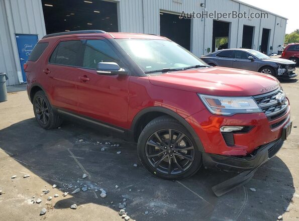 1FM5K7D85KGA75680 2019 FORD EXPLORER Red Передня права чверть
