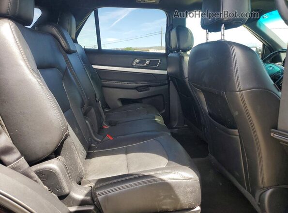 1FM5K7D86GGC59789 2016 FORD EXPLORER Black Rear interior view