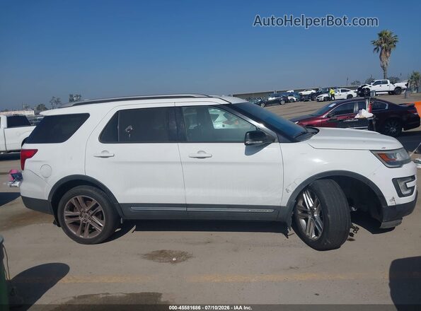1FM5K7D86GGC66791 2016 FORD EXPLORER Белый Вид задней части салона
