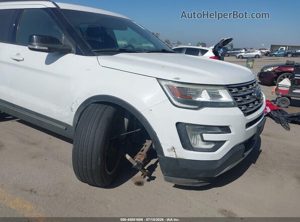 1FM5K7D86GGC66791 2016 FORD EXPLORER Белый Вид спереди