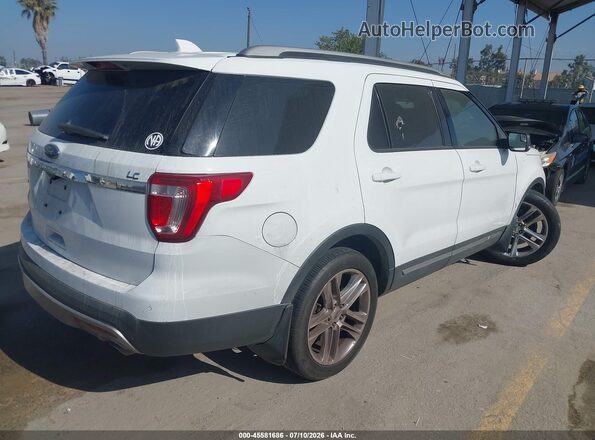 1FM5K7D86GGC66791 2016 FORD EXPLORER Белый Задняя правая четверть