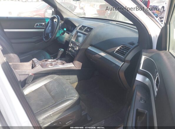 1FM5K7D86GGC66791 2016 FORD EXPLORER Белый Вид салона спереди