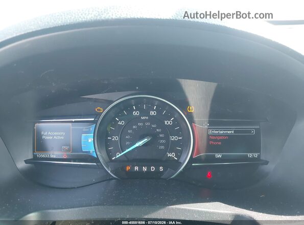 1FM5K7D86GGC66791 2016 FORD EXPLORER Белый Вид задних сидений