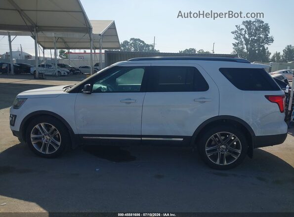 1FM5K7D86GGC66791 2016 FORD EXPLORER Белый Панорамный вид салона 360°