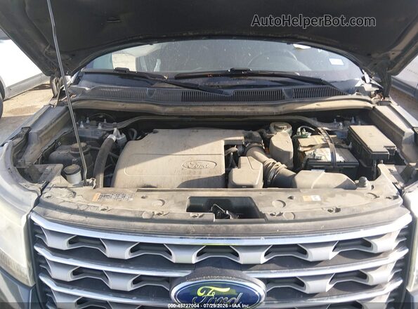 1FM5K7D86GGD04360 2016 FORD EXPLORER Green Vista trasera