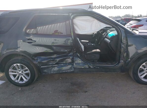 1FM5K7D86GGD04360 2016 FORD EXPLORER Green Vista frontal