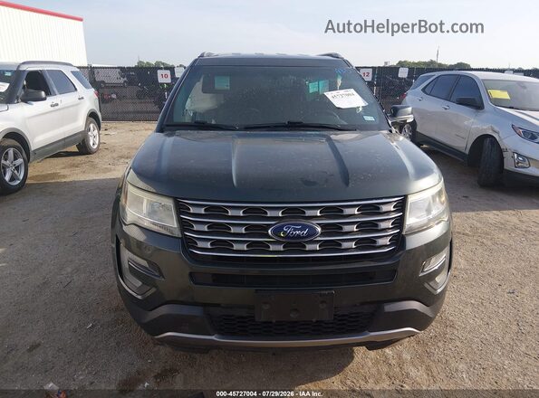 1FM5K7D86GGD04360 2016 FORD EXPLORER Green Vista del cuadro de instrumentos