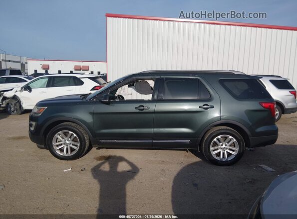 1FM5K7D86GGD04360 2016 FORD EXPLORER Green Vista interior de 360 grados
