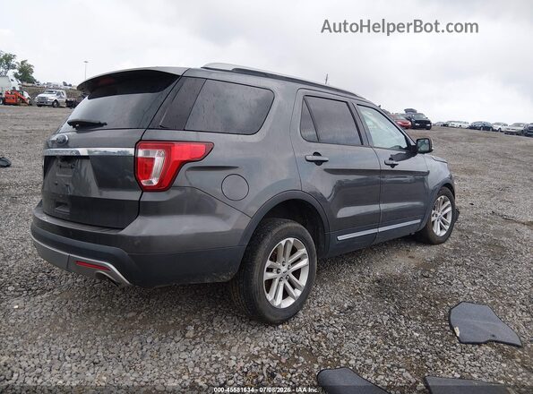 1FM5K7D86HGA66561 2017 FORD EXPLORER Gray Задня права чверть