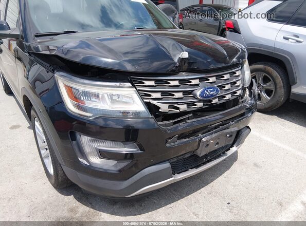 1FM5K7D86HGA69895 2017 FORD EXPLORER Black Vista frontal