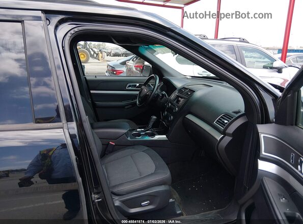 1FM5K7D86HGA69895 2017 FORD EXPLORER Black Vista interior delantera