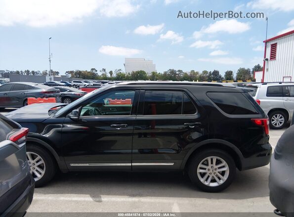 1FM5K7D86HGA69895 2017 FORD EXPLORER Black Vista interior de 360 grados