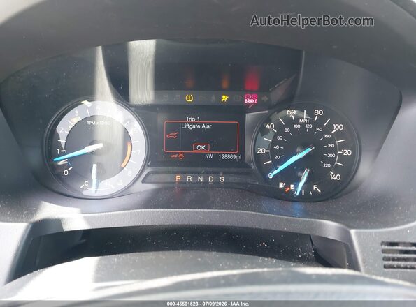 1FM5K7D86HGC14773 2017 FORD EXPLORER Gray უკანა სავარძლების ხედი