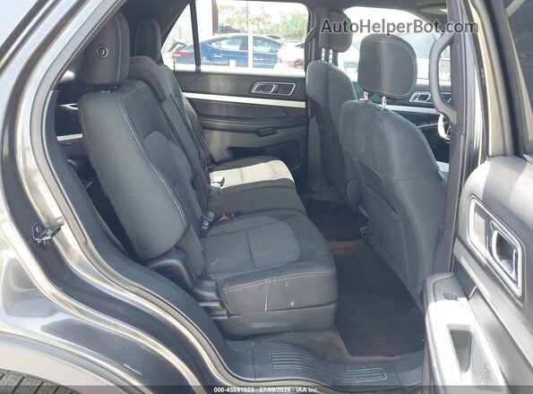 1FM5K7D86HGC14773 2017 FORD EXPLORER Gray VIN კოდის სტიკერის ხედი