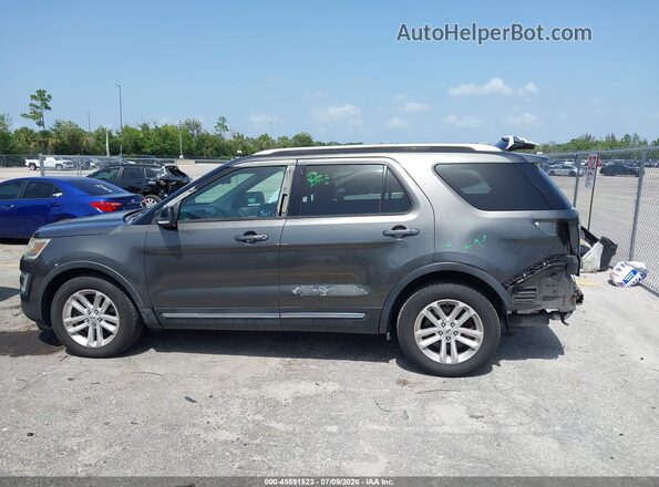 1FM5K7D86HGC14773 2017 FORD EXPLORER Gray 