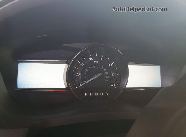 1FM5K7D86HGC29404 2017 FORD EXPLORER Бежевый Вид щитка приборов