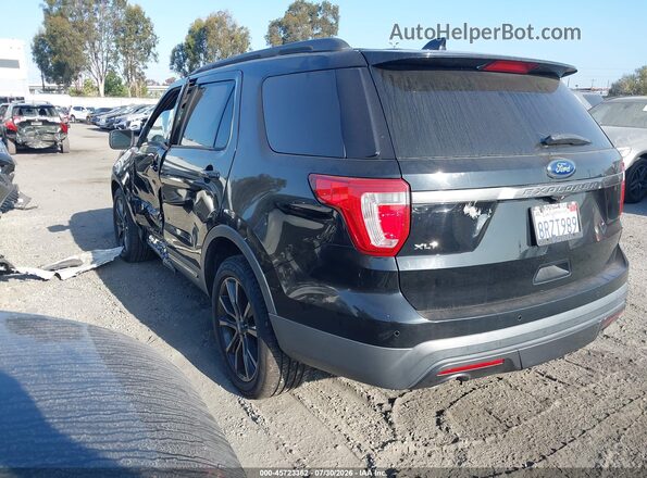 1FM5K7D86HGD12833 2017 FORD EXPLORER Black Rear left