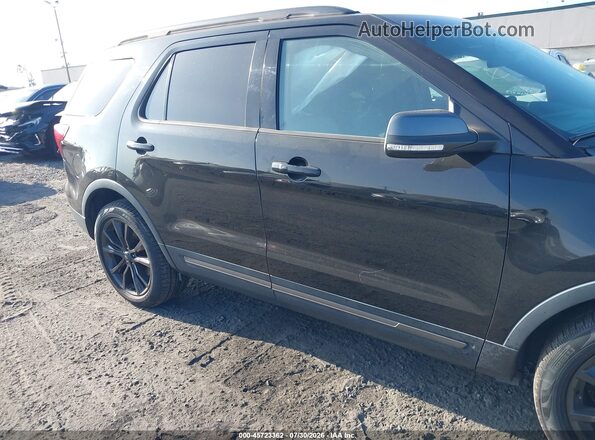 1FM5K7D86HGD12833 2017 FORD EXPLORER Black 360 interior view