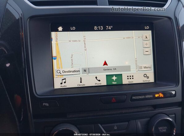1FM5K7D86HGD12833 2017 FORD EXPLORER Black 
