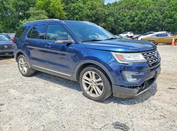 1FM5K7D86HGE32633 2017 FORD EXPLORER Blue Առջևի աջ