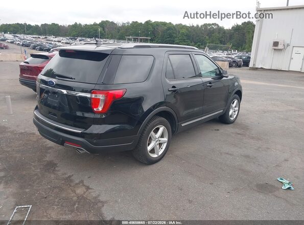 1FM5K7D86JGA41150 2018 FORD EXPLORER Black Հետևի աջ