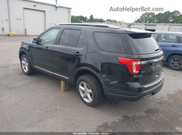 1FM5K7D86JGA41150 2018 FORD EXPLORER Black Հետևի ձախ