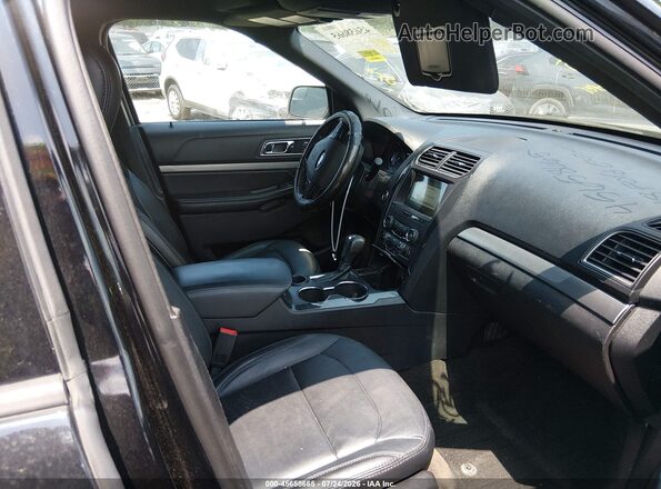 1FM5K7D86JGA41150 2018 FORD EXPLORER Black Սալոնի դիմացի տեսք
