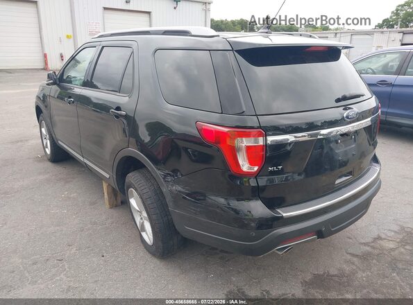 1FM5K7D86JGA41150 2018 FORD EXPLORER Black Դիմացի տեսք