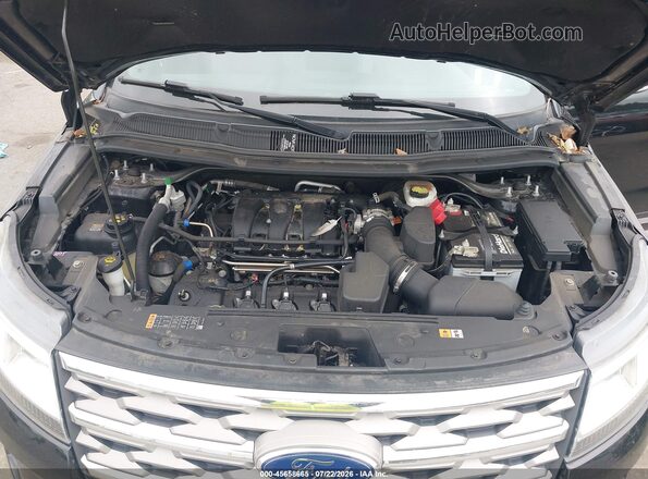 1FM5K7D86JGA41150 2018 FORD EXPLORER Black Հետևի տեսք