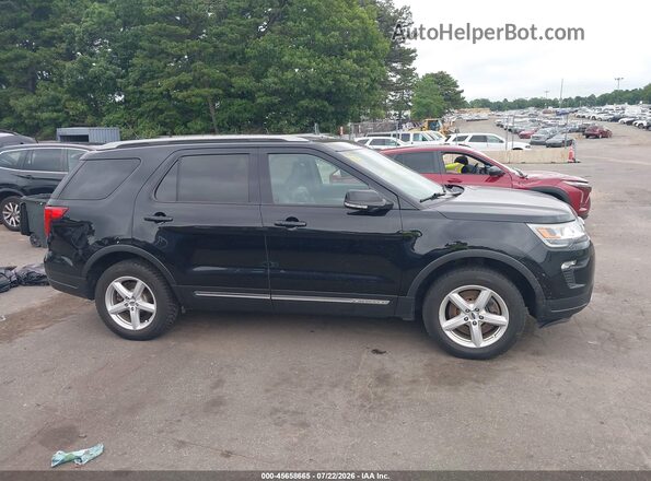 1FM5K7D86JGA41150 2018 FORD EXPLORER Black Սալոնի հետևի տեսք