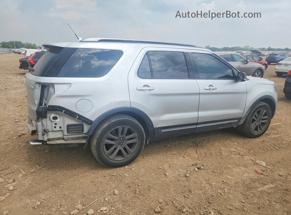 1FM5K7D86JGC03956 2018 FORD EXPLORER Silver Հետևի աջ