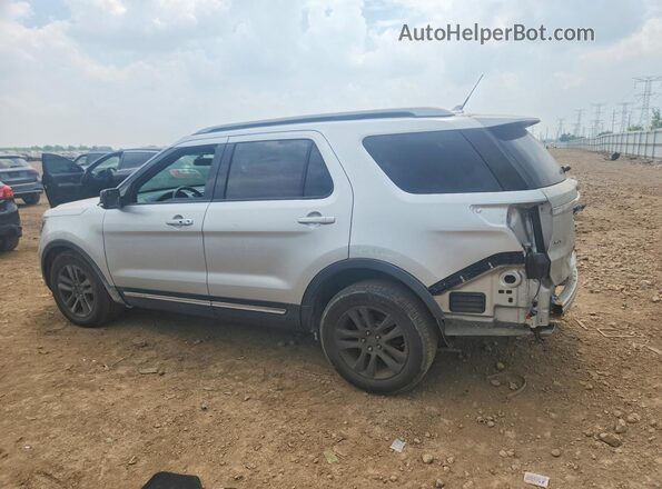 1FM5K7D86JGC03956 2018 FORD EXPLORER Silver Հետևի ձախ