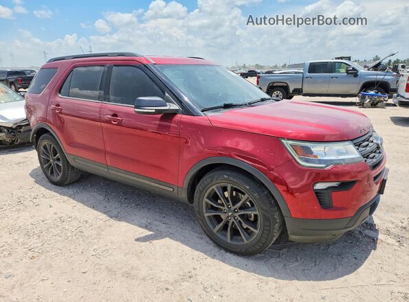 1FM5K7D86JGC70444 2018 FORD EXPLORER Red Առջևի աջ