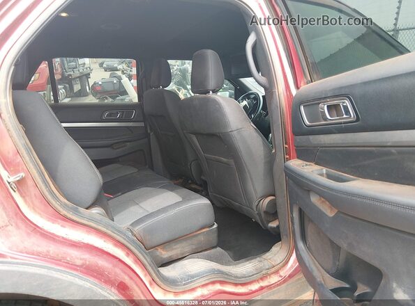 1FM5K7D86KGA21997 2019 FORD EXPLORER Красный Вид наклейки с VIN-кодом