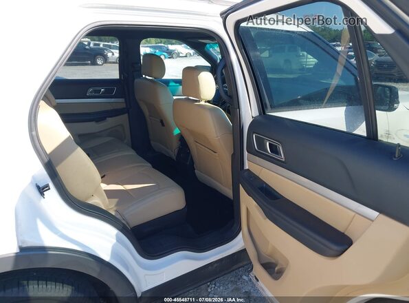 1FM5K7D87GGA23040 2016 FORD EXPLORER White VIN კოდის სტიკერის ხედი