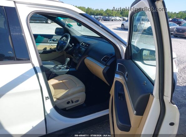 1FM5K7D87GGA23040 2016 FORD EXPLORER White წინა სალონის ხედი