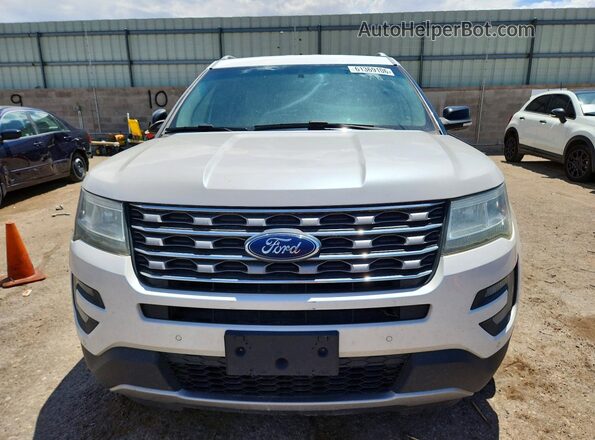 1FM5K7D87GGA85411 2016 FORD EXPLORER White წინა ხედი