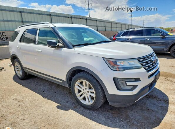 1FM5K7D87GGA85411 2016 FORD EXPLORER White წინა მარჯვენა