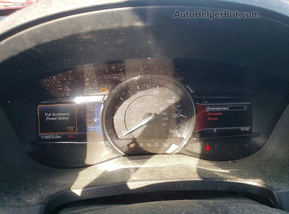 1FM5K7D87GGA89250 2016 FORD EXPLORER Gray Instrument cluster view